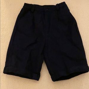 Jacadi Boys Wool Navy Shorts Size 5